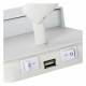 lafabryka.pl Kinkiet BOXER LED 3000K With USB charging point White 79200/08/31 Lucide